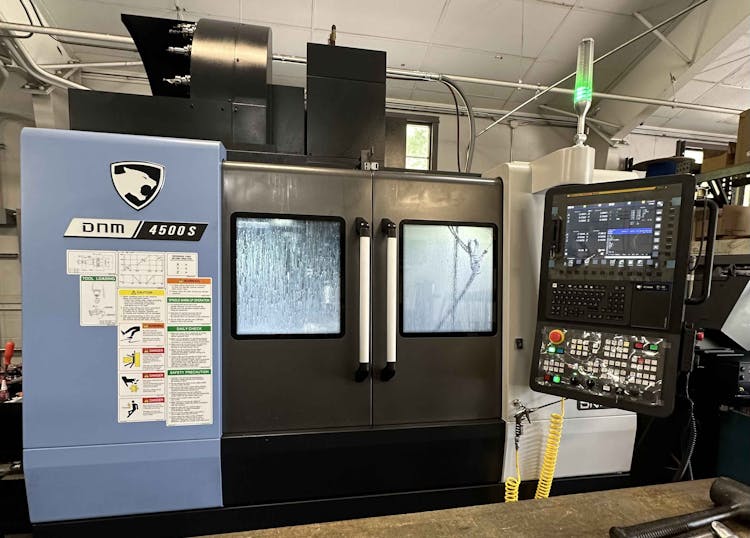 Franklin Precision Castings Upgrades With New DN Solutions DMN 4500S VMC