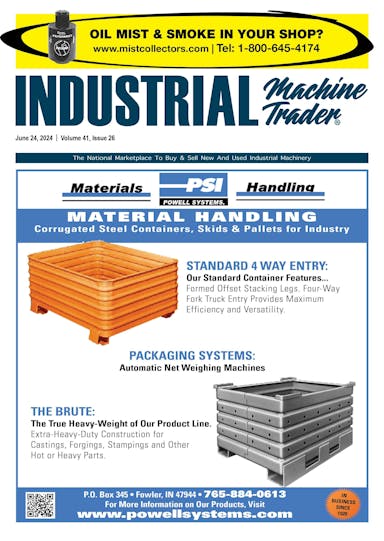 Industrial Machine Trader - June 24, 2024