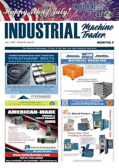 Industrial Machine Trader - July 1, 2024