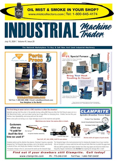 Industrial Machine Trader - July 15, 2024