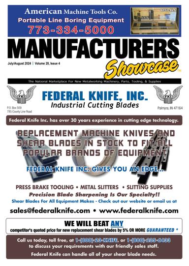 Manufacturers Showcase - July/August 2024