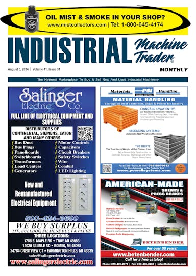 Industrial Machine Trader - August 5, 2024