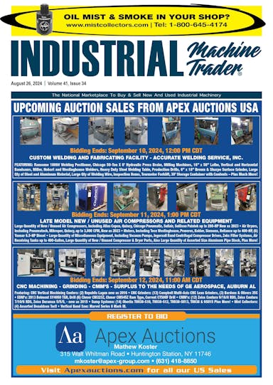 Industrial Machine Trader - August 26, 2024