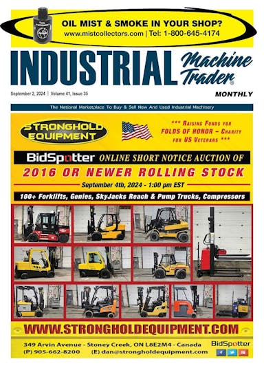 Industrial Machine Trader - September 2, 2024