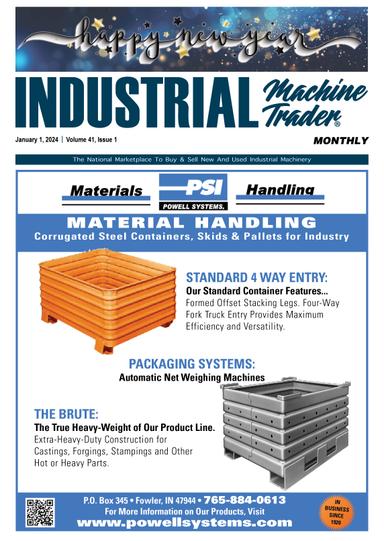 Industrial Machine Trader - January 1, 2024