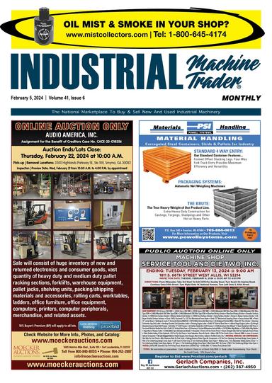 Industrial Machine Trader - February 5, 2024