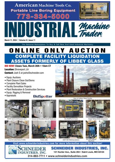 Industrial Machine Trader - March 11, 2024