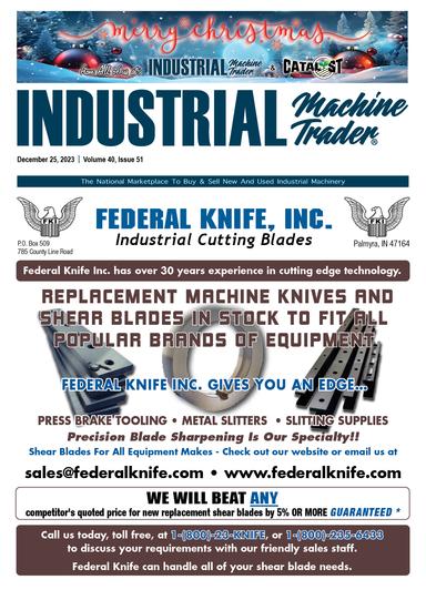 Industrial Machine Trader - December 25, 2023