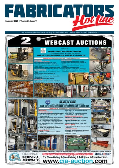 Fabricators Hot Line - November 2023