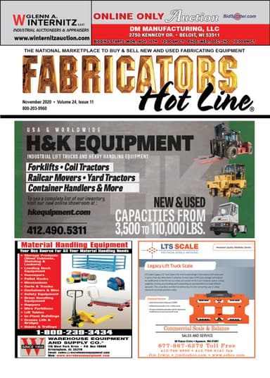 Fabricators Hot Line - November 2020