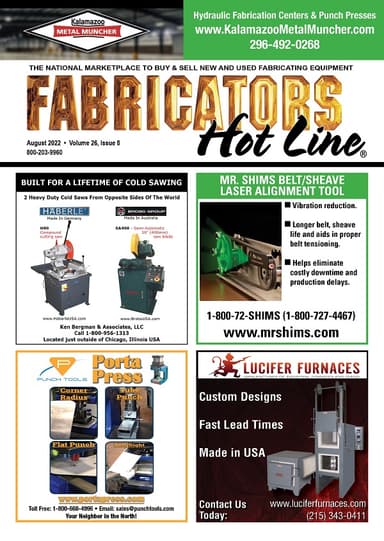 Fabricators Hot Line - August 2022