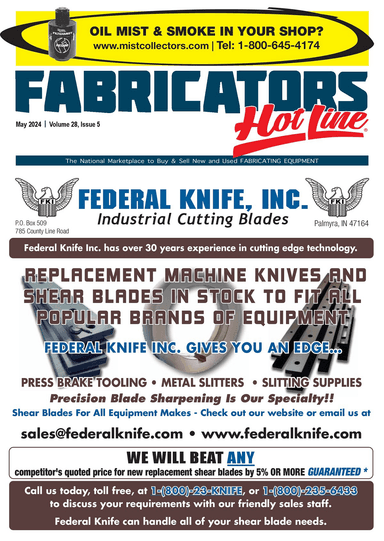 Fabricators Hot Line - May 2024