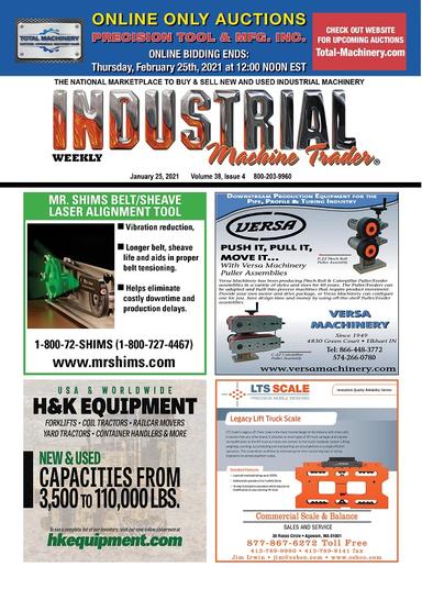 Industrial Machine Trader - January 25, 2021