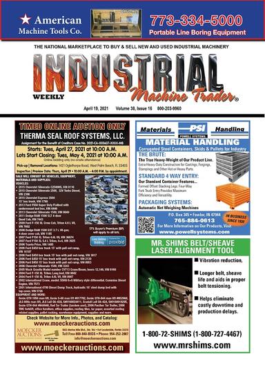 Industrial Machine Trader - April 19, 2021