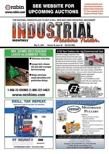 Industrial Machine Trader - may 31, 2021