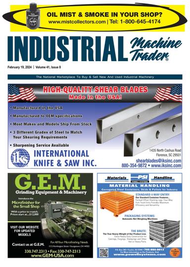 Industrial Machine Trader - February 19, 2024