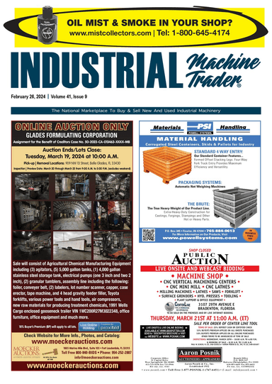 Industrial Machine Trader - February 26, 2024