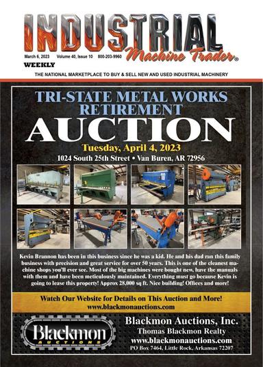 Industrial Machine Trader - March 6, 2023