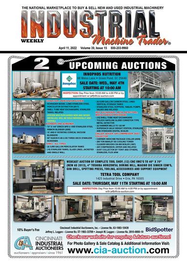 Industrial Machine Trader - April 11, 2022