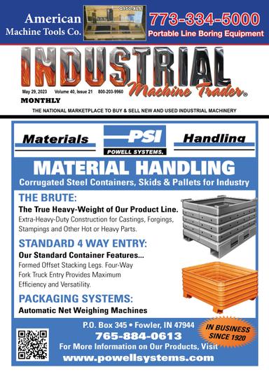 Industrial Machine Trader - May 29, 2023