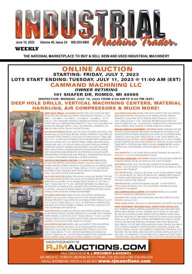 Industrial Machine Trader - June 19, 2023