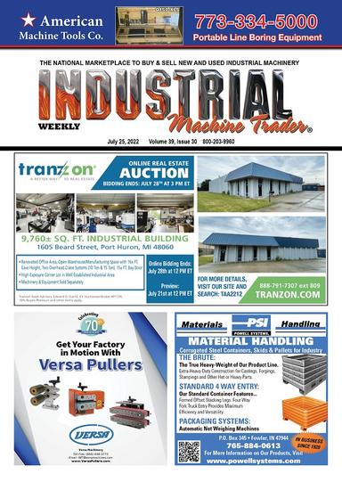 Industrial Machine Trader - July 25, 2022