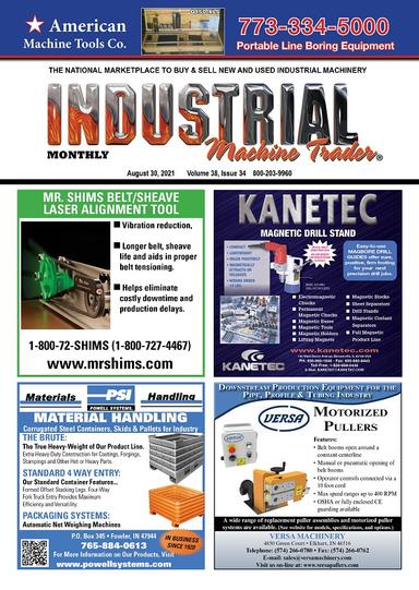 Industrial Machine Trader - August 30, 2021