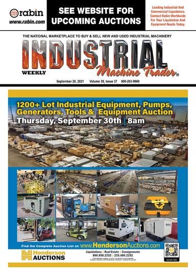 Industrial Machine Trader - September 20, 2021