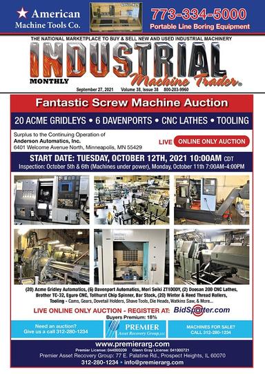 Industrial Machine Trader - September 27, 2021