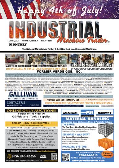 Industrial Machine Trader - July 3, 2023