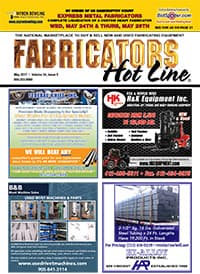 Fabricators Hot Line - May, 2017