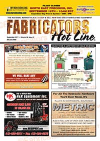 Fabricators Hot Line - September 2017