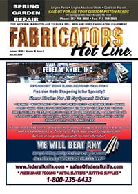 Fabricators Hot Line - January 2019