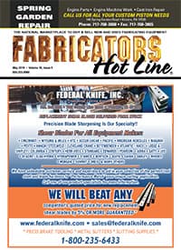 Fabricators Hot Line - May 2019