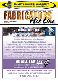 Fabricators Hot Line - June 2019