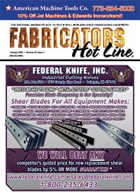 Fabricators Hot Line - January 2020