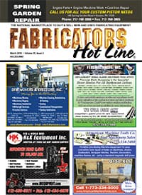 Fabricators Hot Line - March 2018