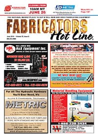 Fabricators Hot Line - June 2018