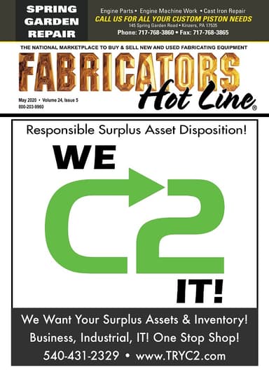 Fabricators Hot Line - May 2020