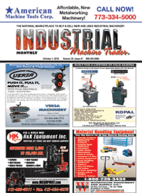 Industrial Machine Trader - October 1, 2018