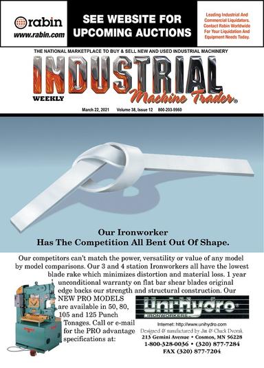 Industrial Machine Trader - March 22, 2021