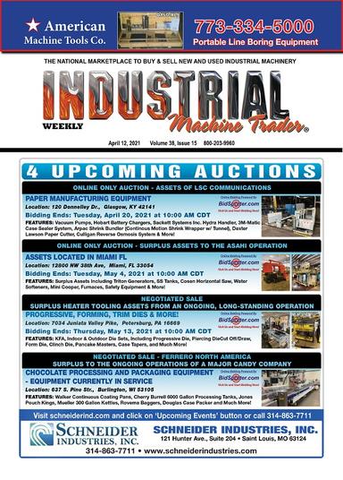 Industrial Machine Trader - April 12, 2021