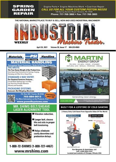 Industrial Machine Trader - April 26, 2021