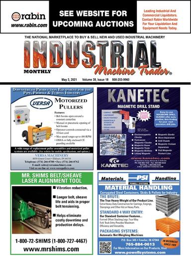 Industrial Machine Trader - May 3, 2021