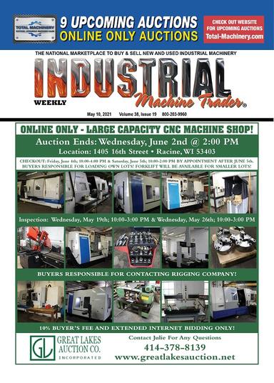 Industrial Machine Trader - May 10, 2021