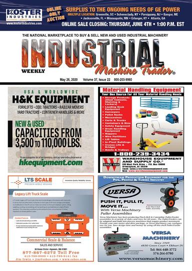 Industrial Machine Trader - May 26, 2020