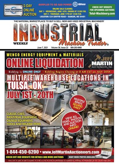 Industrial Machine Trader - June 7, 2021