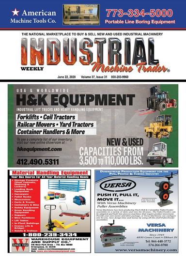 Industrial Machine Trader - June 22, 2020