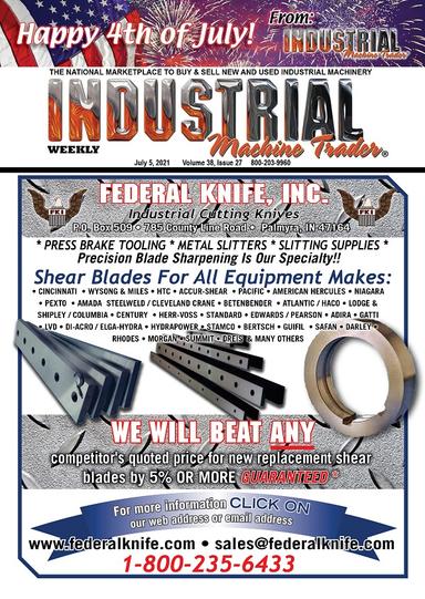 Industrial Machine Trader - July 5, 2021