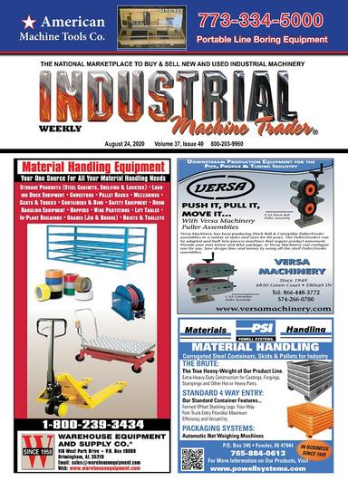 Industrial Machine Trader - August 24, 2020